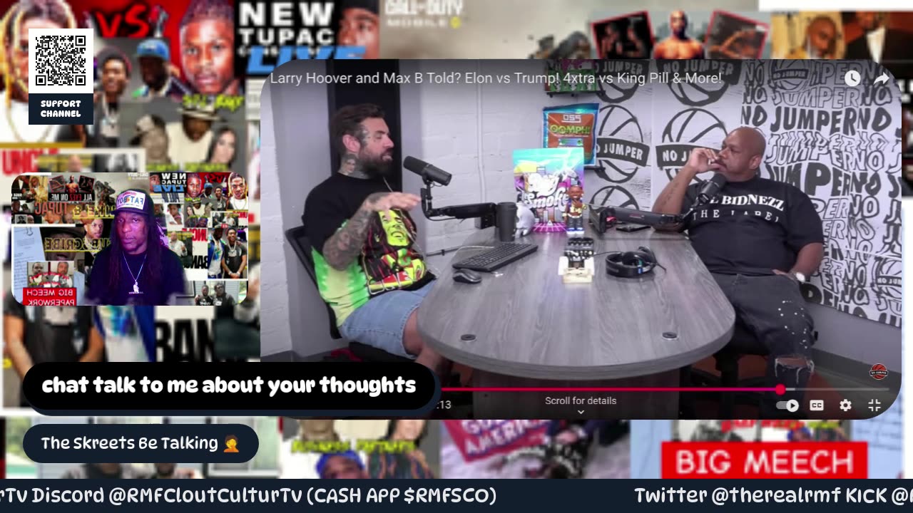 The Skreets Be Talking 🤦The Gang BEEF and Diddy Trials Trump vs Elon and More Of YouTube