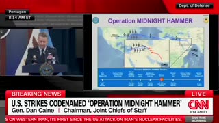 Joint Staff Gen Dan "Razin" Caine details last night's attacks on Iran Nuclear Facilities (6.22.25)