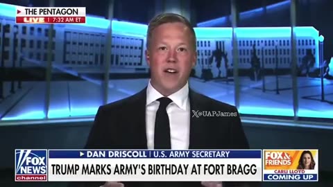 Army Secretary Dan Driscoll tells Fox News an astronaut is currently on the moon