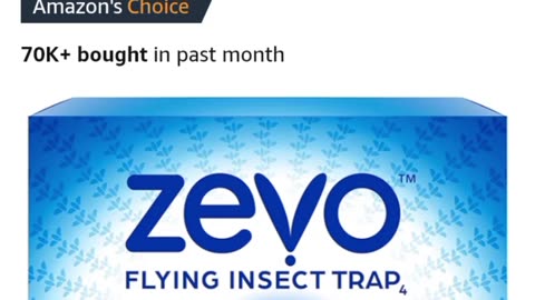 Plug in Fly Trap & Indoor Bug Catcher