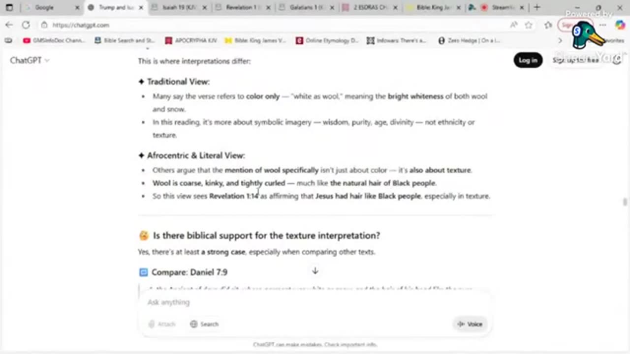 A Convo With ChatGPT About The Messiah, Yahawashi