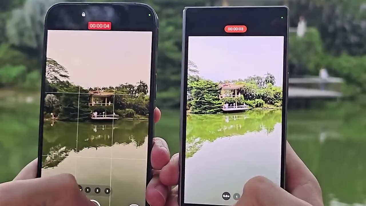 Samsung's new Z Fold6 foldable comparison Apple mobile phone anti-shake Samsung foldable screen