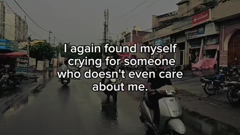 POV: Crying for Someone Who Doesn’t Care 💔 | Why Do I Still Feel This?"