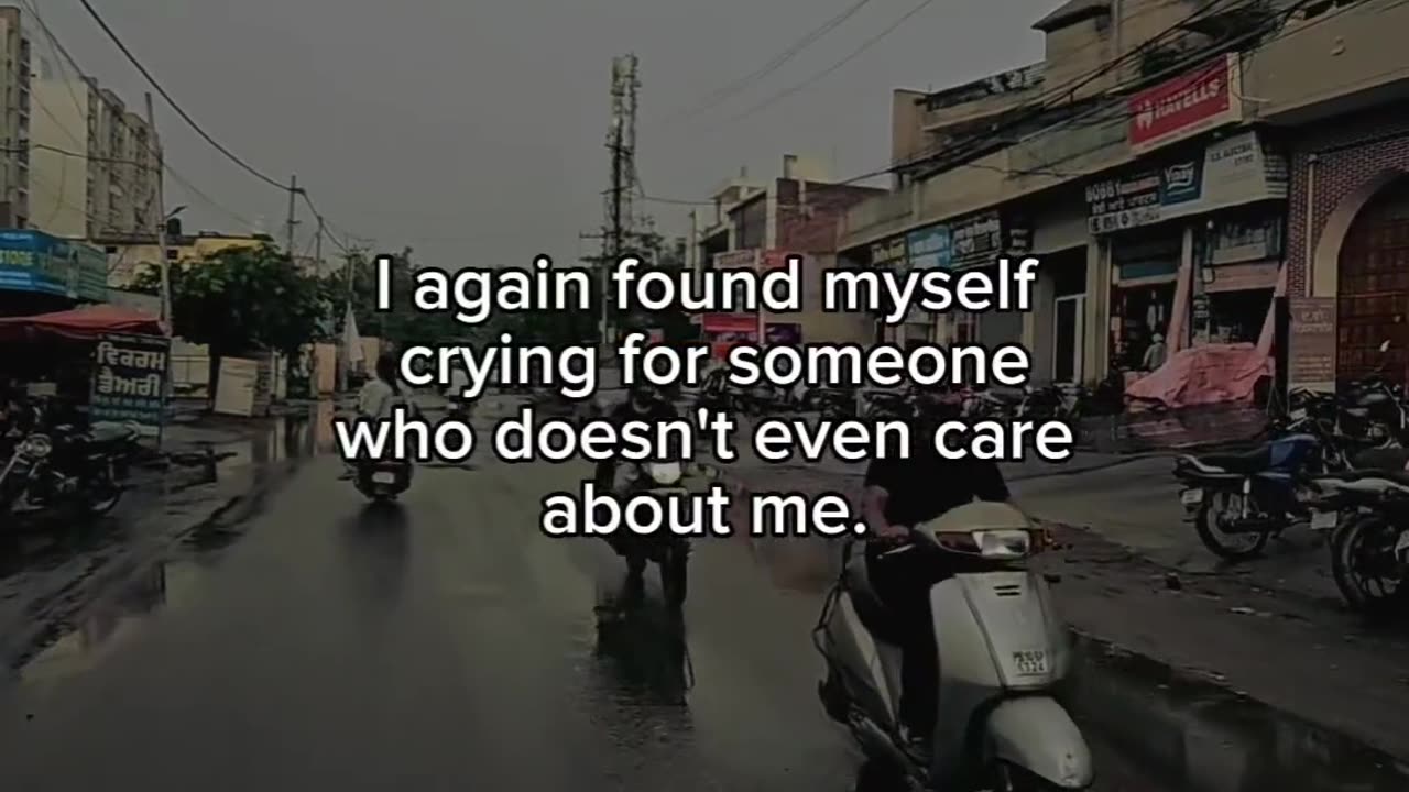 POV: Crying for Someone Who Doesn’t Care 💔 | Why Do I Still Feel This?"