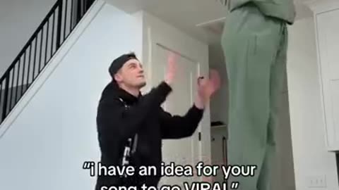 Viral: he said he had an idea to make my song VIRAL