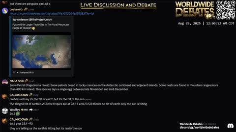 0038 - Worldwide Debates LIVE - YouTube/Rumble/Twitch/Kick