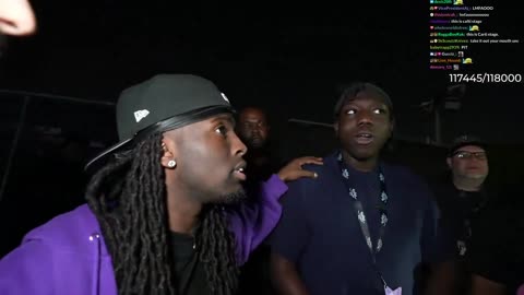 Kai Cenat and Dabo get removed from their assigned backstage access by the owners of Rolling Loud