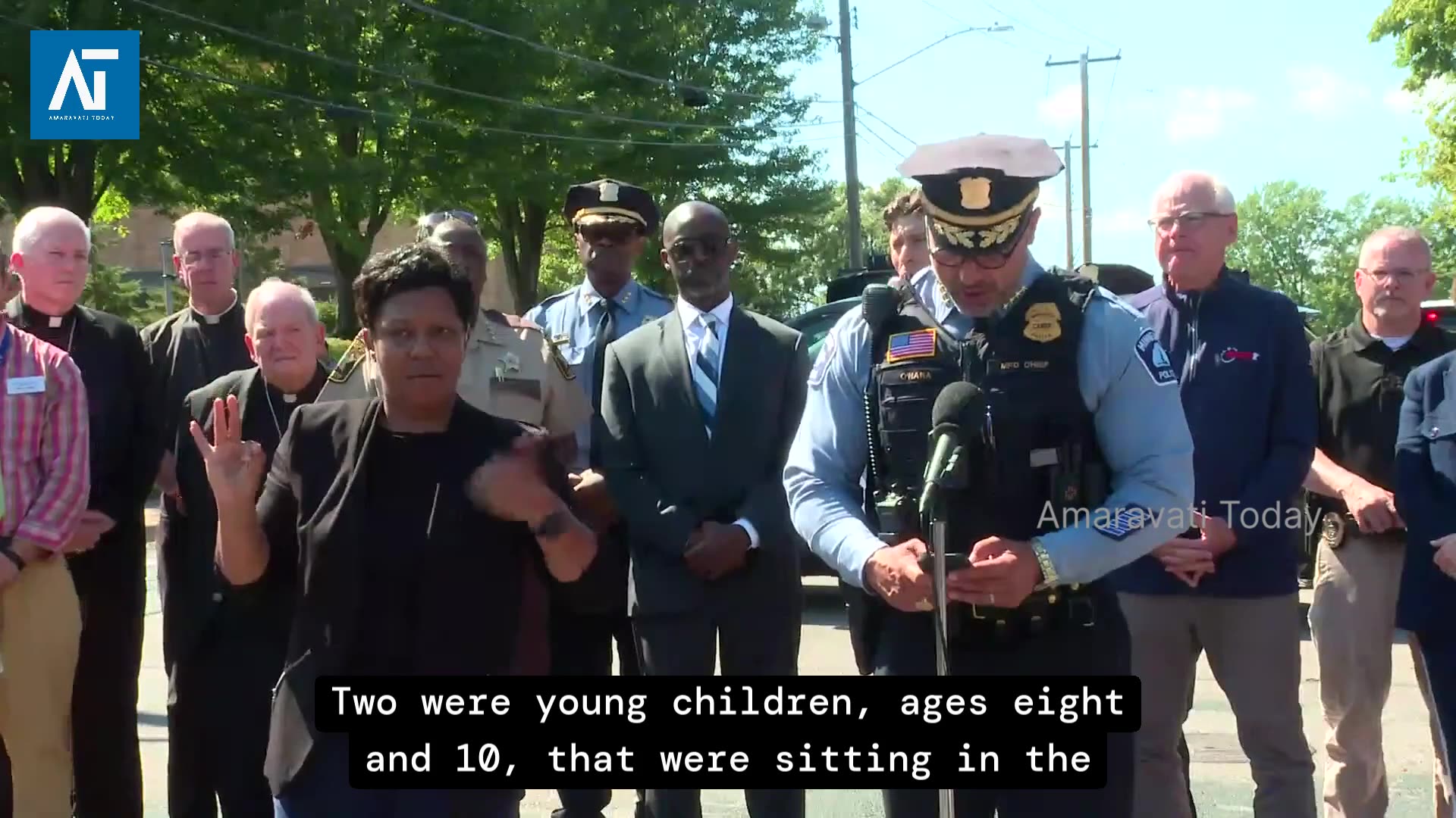 Mayor Frey’s Emotional Response to Annunciation School Shooting | USA | Amaravati Today