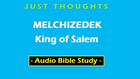 Just Thoughts - Melchizedik King of Salam (2012) Retro