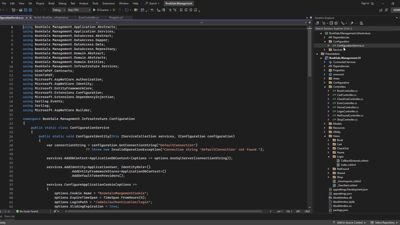 ASPNet MVC Ep65 - Handle Error And Logging
