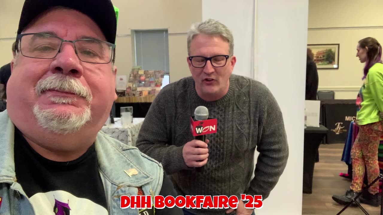 AUTHOR TOM BATES - DHH Ghoulastic Bookfaire '25