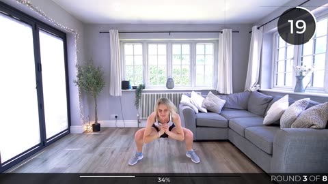 1 Hr Standing HIIT Workout