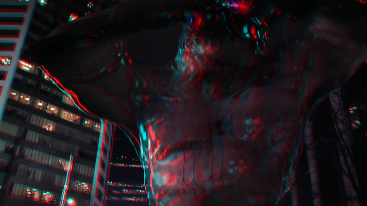 Sharkman vs The Flash - Both at extreme level | Anaglyph 3D Glasses