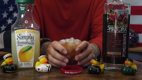 Francis Crow - Spiritopia Pomegranate Liqueur & Simply Lemonade