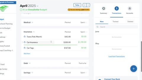 Final April Budget Report | I'm Back | Paid Off Car | 2025