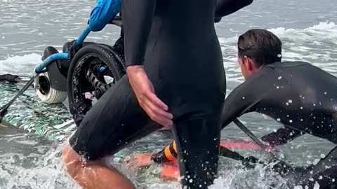 Accessible Surfing on Stand Up Paddle Board