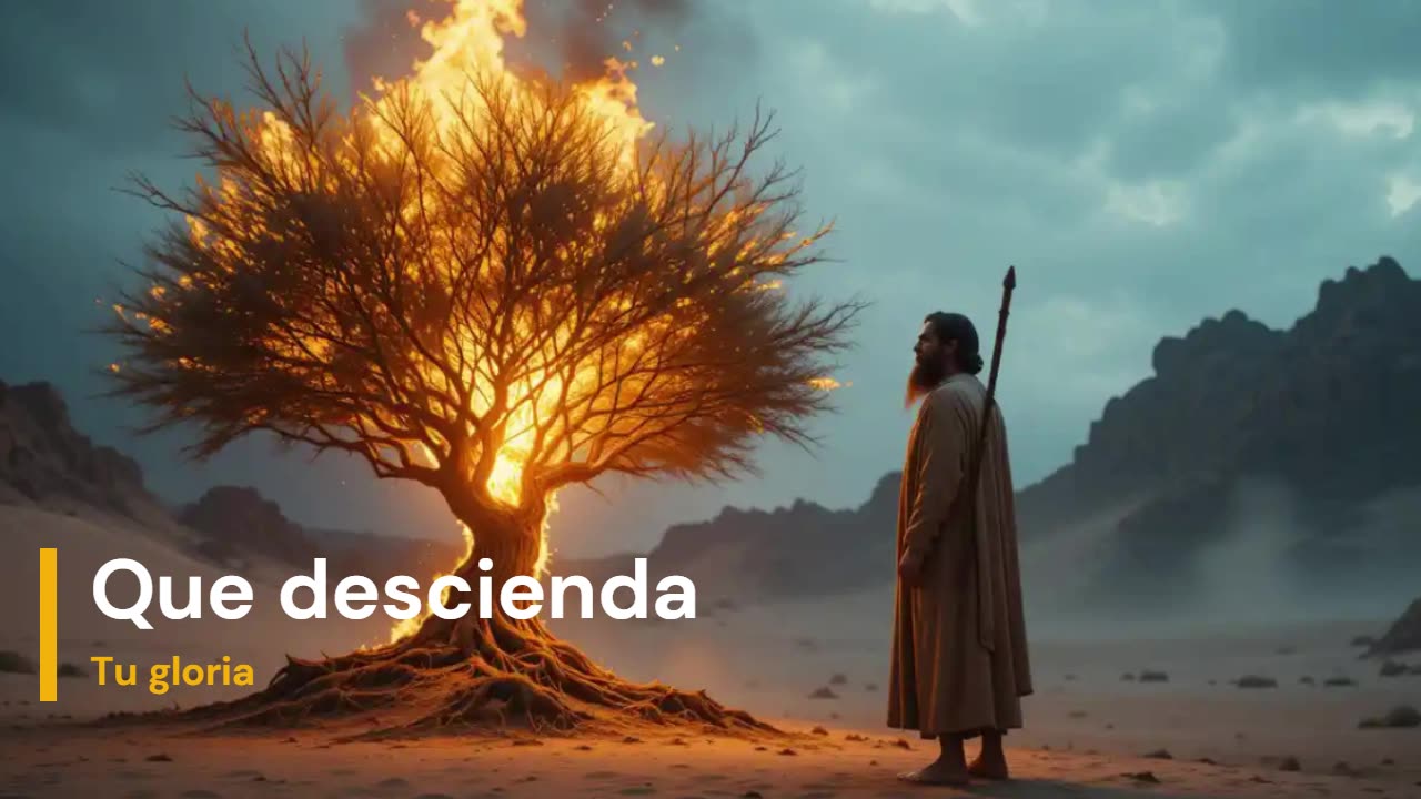 Que descienda tu gloria