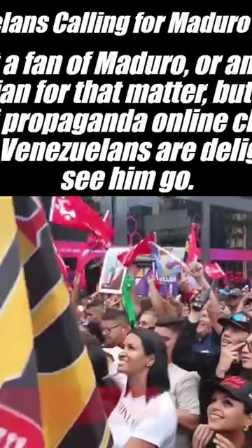 VENEZUELANS CALLING FOR MADUROS RETURN