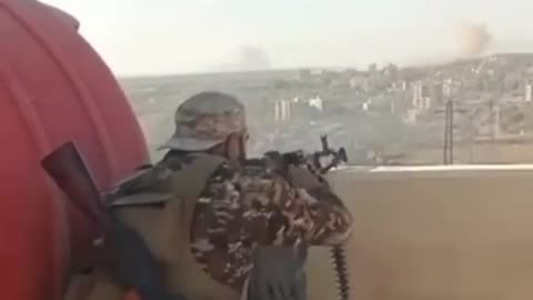 🔫🏙️ Syria War | Druze Fighters Engage from Rooftops in Sweida Clashes | RCF