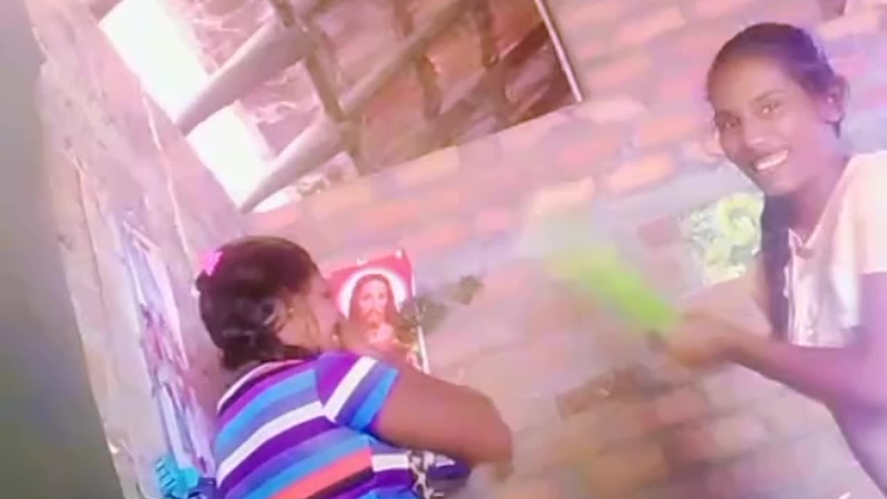 Two womans performing a beautiful dance