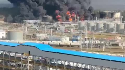 💥🔥 Ukraine Russia War | Novoshakhtinsky Refinery Still Burns After Ukrainian Drone Strike | RCF