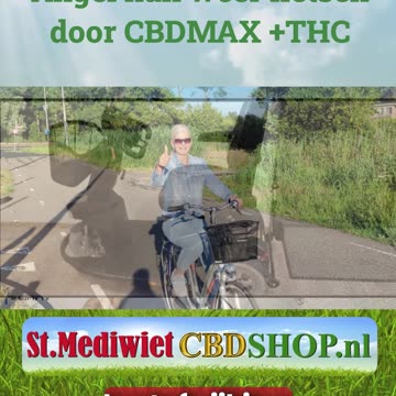 Angel kan weer fietsen door CBDMAX met THC