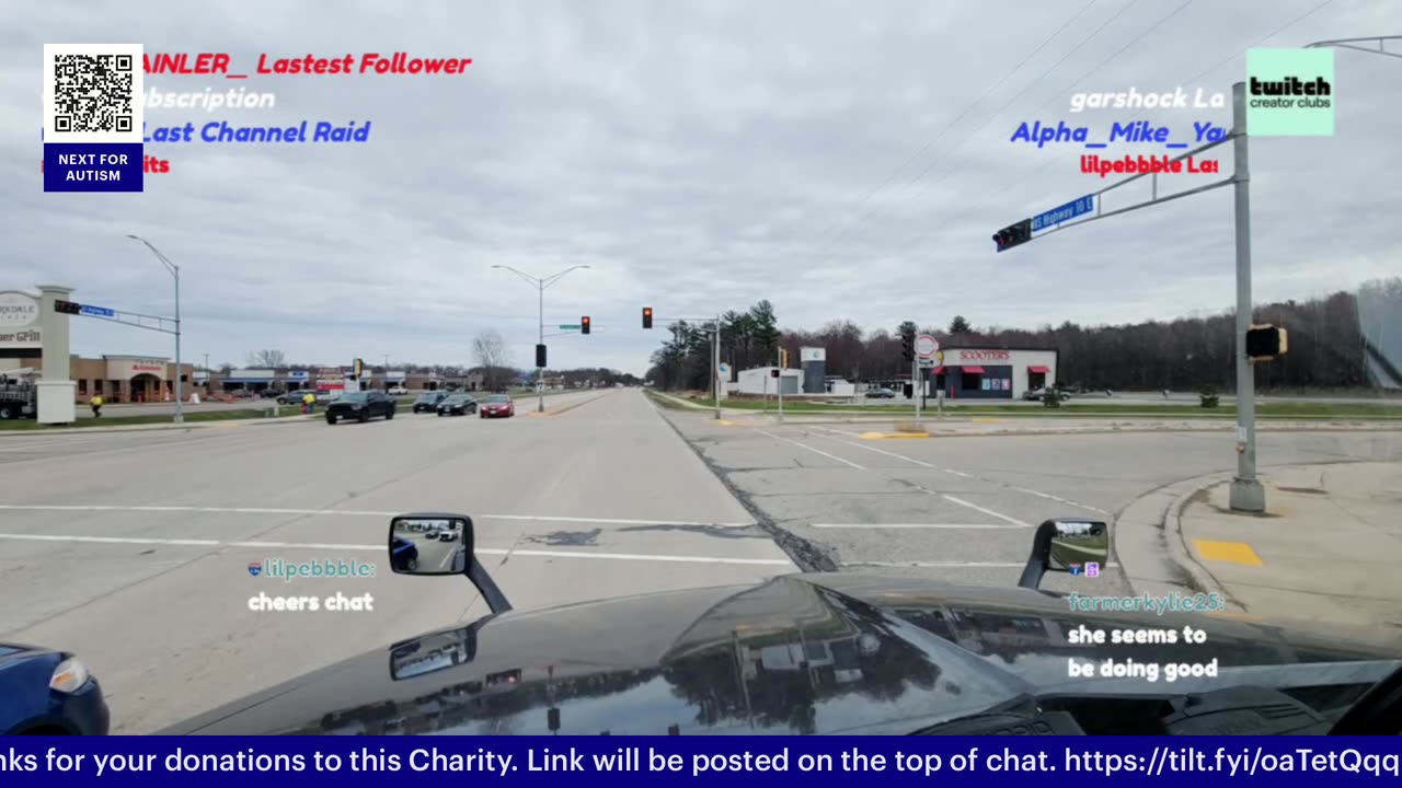 #930 IRL Owner/Op Trucking. Autism Awareness Charity. Stevens Point WI to Green Bay WI