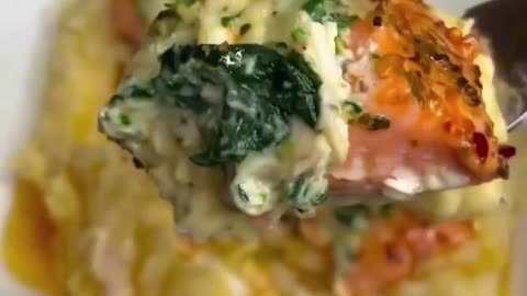 Making salmon withbmash potato, super delicious, good to have it for lunch or dinner