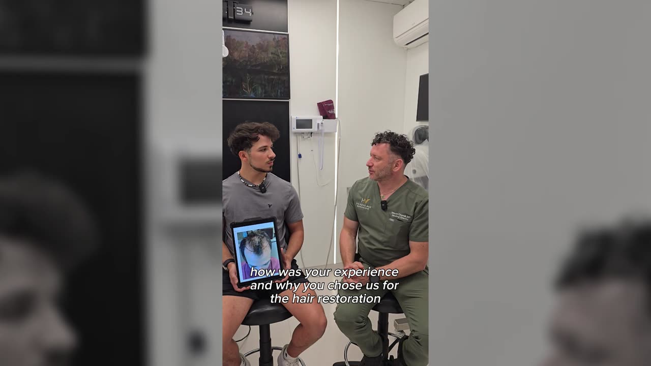 Surgeon-Only FUE Transformation by Dr. Max - Patient Interview