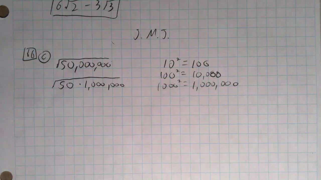 Saxon Algebra 1 Lesson 66 (c)