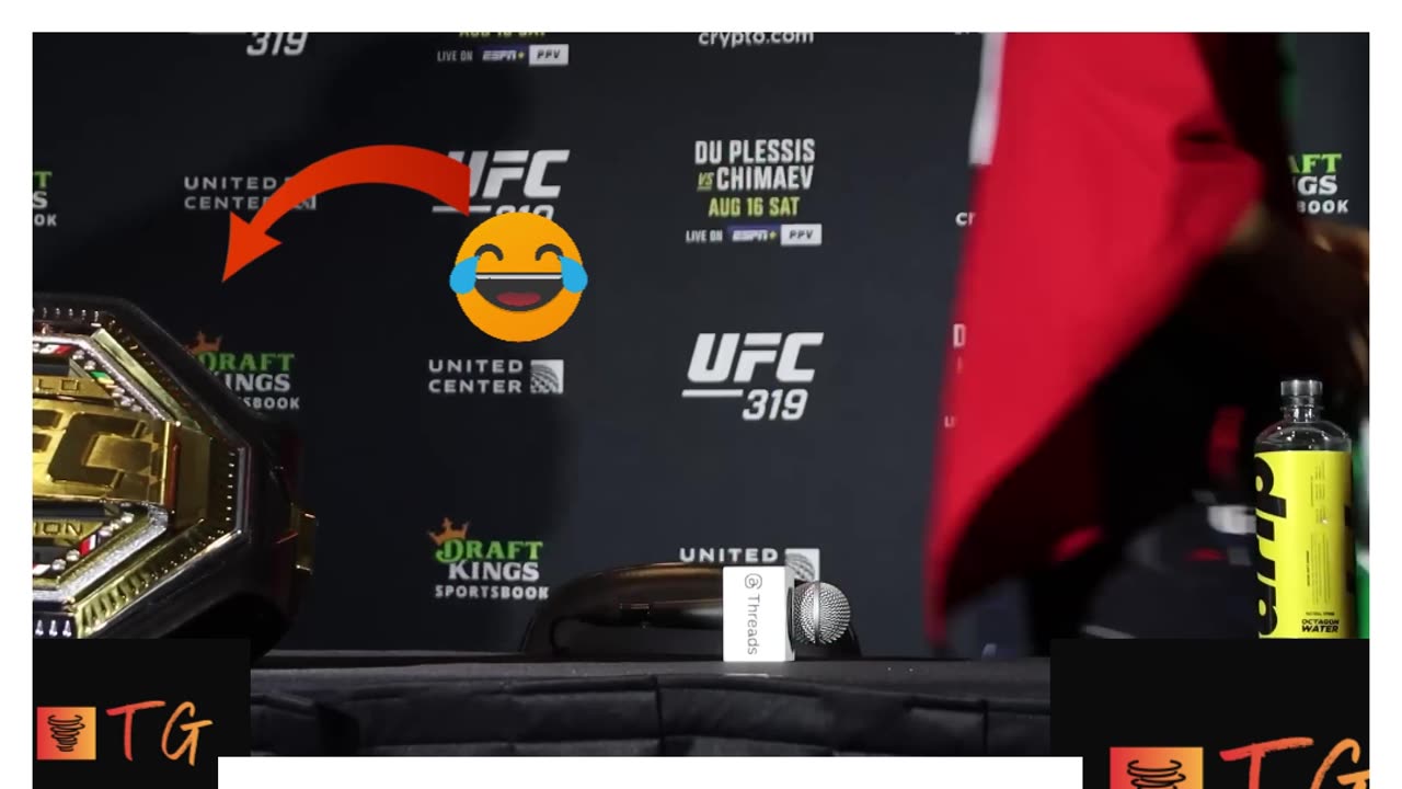 UFC 319: Khamzat DOES NOT want the belt ! #ufc319 #ufc #khamzatchimaev #fyp
