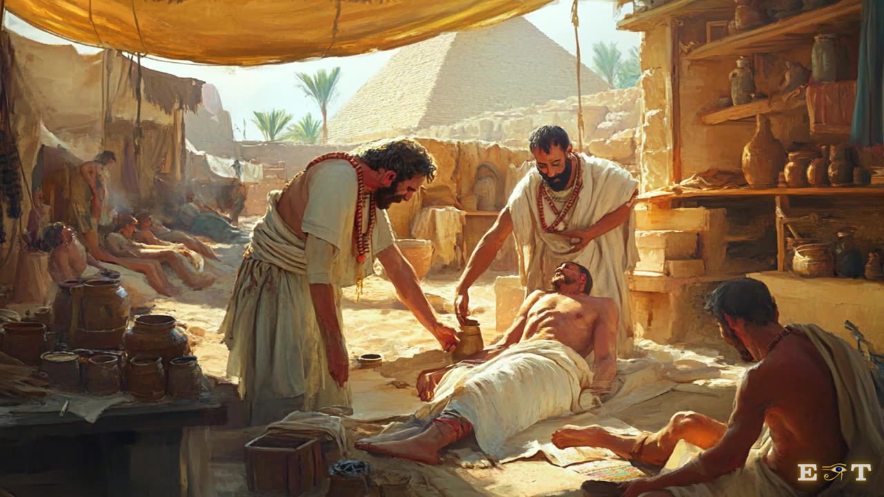 The Hard life of an Ancient Egyptian Pyramid Builder