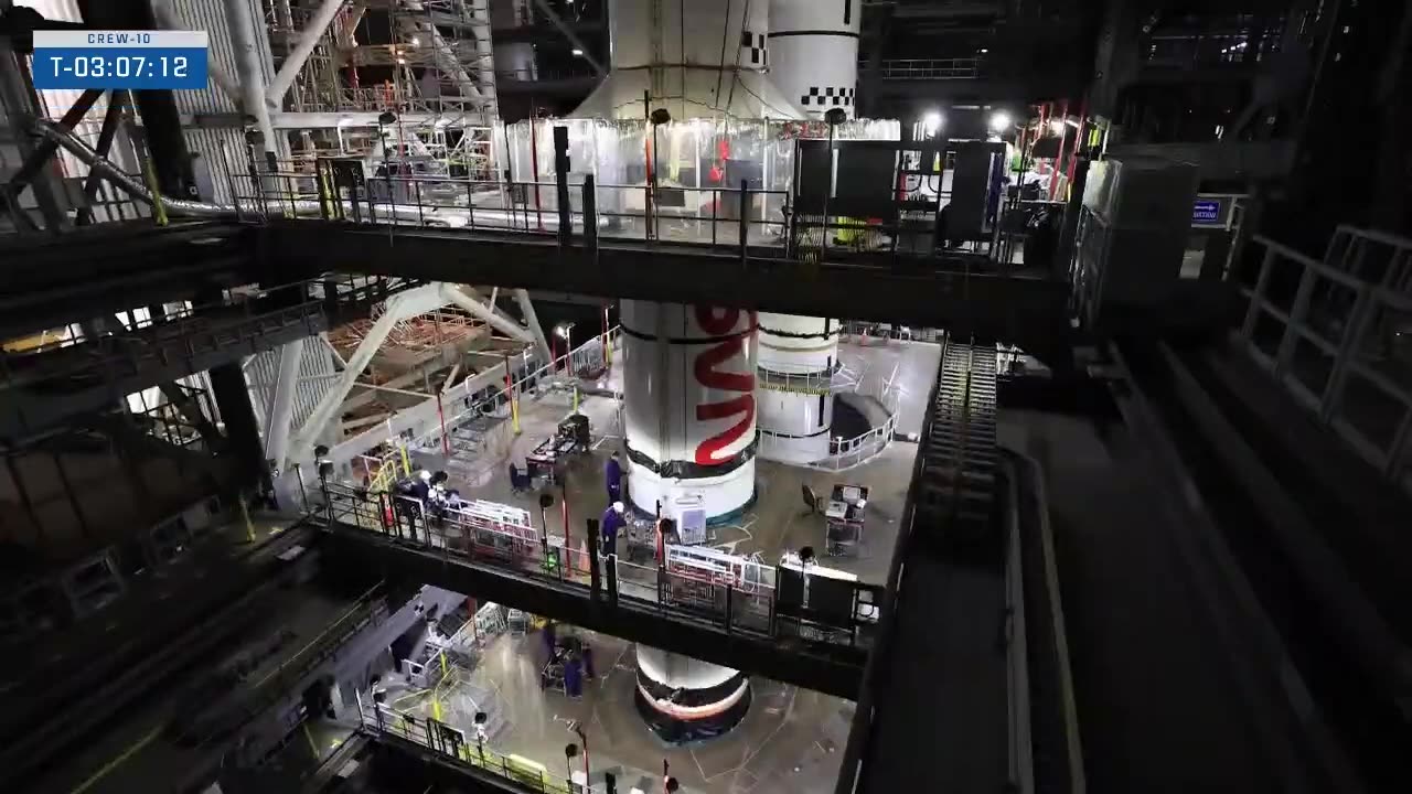 NASA's SpaceX Crew 10 Flight Day 1 Highlights
