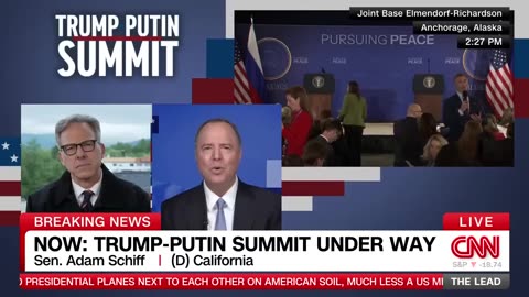 Schiff Blasts Trump for Abandoning Ukraine During 'No Deal' Summit
