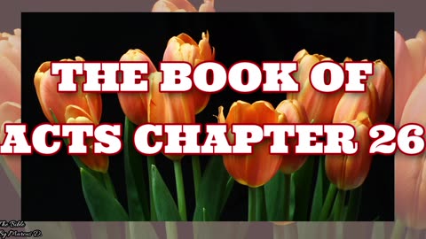 The Book of Acts Chapter 26