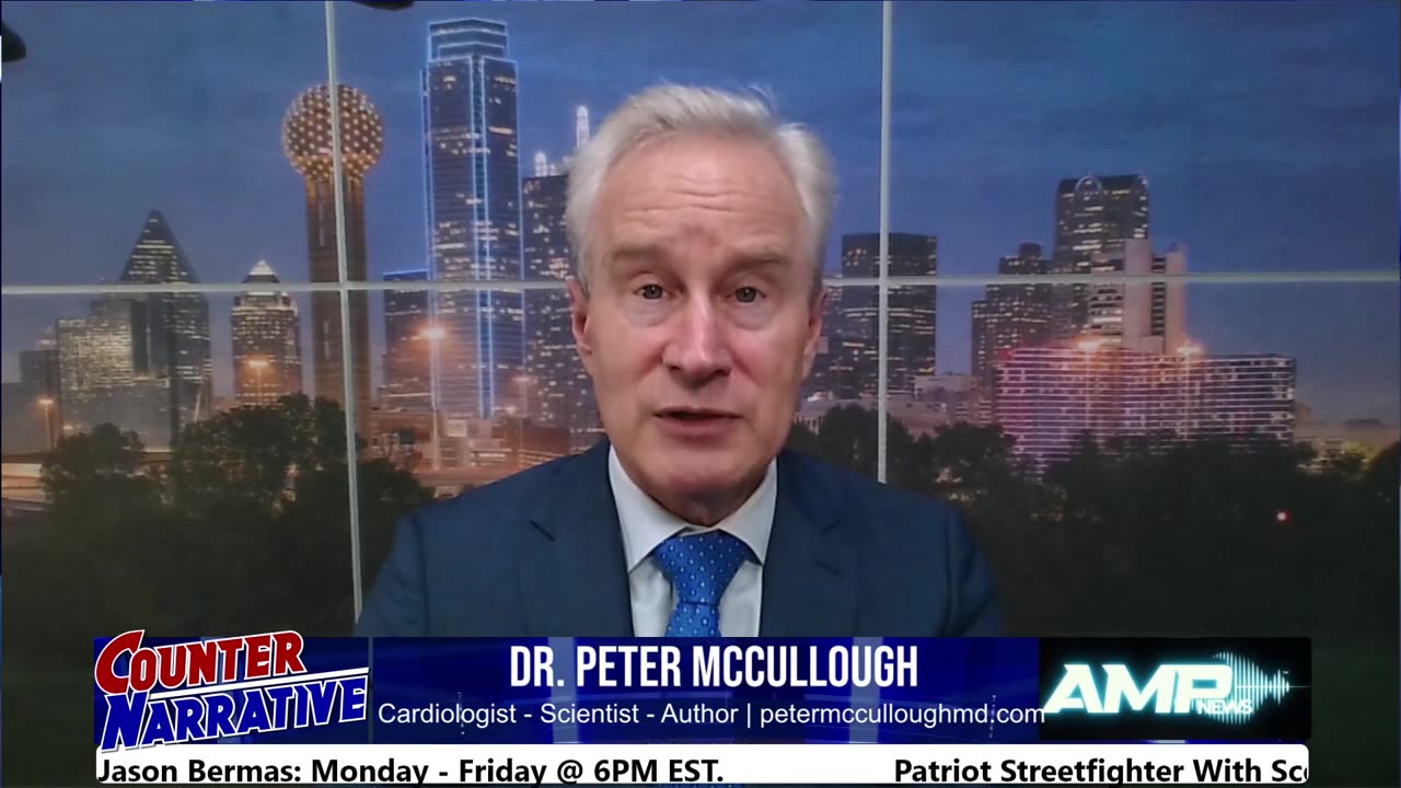 Dr Peter McCullough™ with Kristi Leigh Calling out the False Government Pandemic Narrative