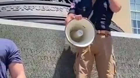 Patriot Front are marching in Louisville, Kentucky in honor of Independence Day