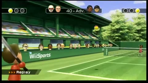 Wii Sports Tennis Game5