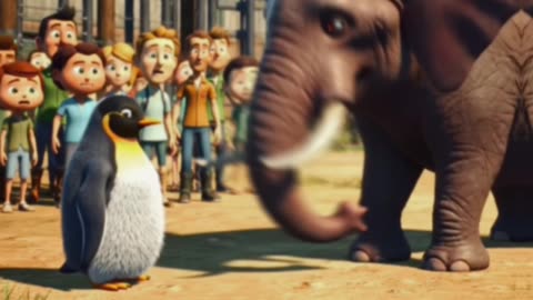 The Elephant and the Penguin Are Very Close, and the Penguin Is Spared