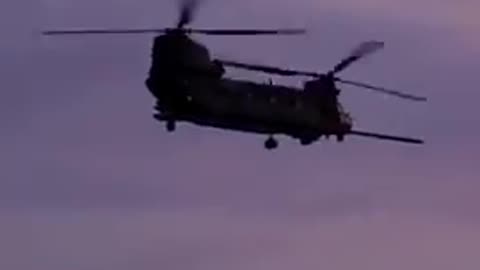 Why are US Ghostrider gunships arriving in the UK