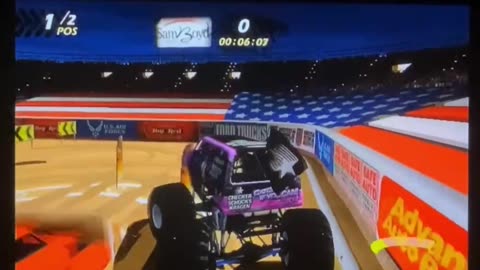 Something that happened while I was playing Monster Jam 2007