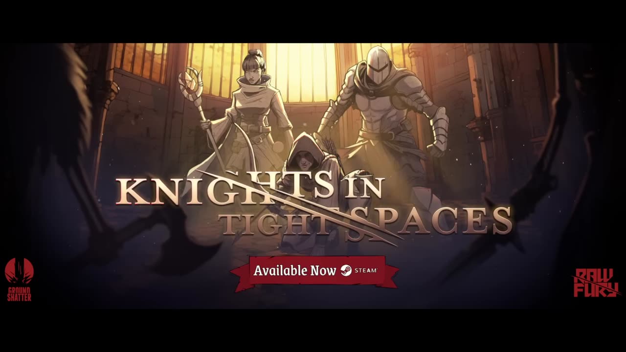 Knights in Tight Spaces Launch Trailer Knights in Tight Spaces Scores Gold at 2025 NYX Game Awards