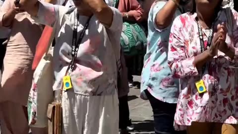 Harinam Sankirtan in Florence, Italy June 2025