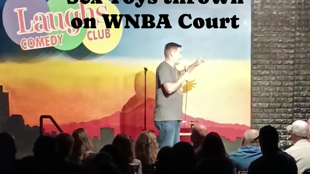 Joke about jerks throwing sex toys on WNBA courts.