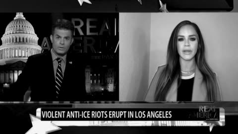 Dan Ball (OAN, Truth+) w/guest Meghan Mccarthy On Mostly Peaceful Protesters Attacking LAPD Officers