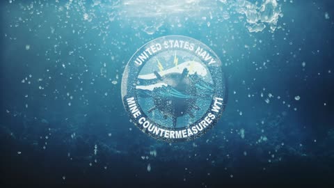 Mine Counter Measures WTI Water Splash Logo