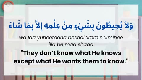 Al Quran - The THRONE Verse: