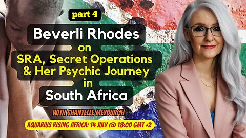EXCLUSIVE: Beverli Rhodes Exposes Hidden South African Operations & SRA Network Part 4