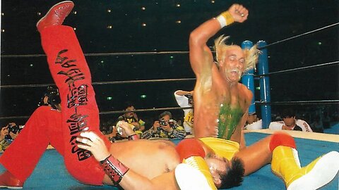 HULK HOGAN TAG TEAM MATCH IN JAPAN