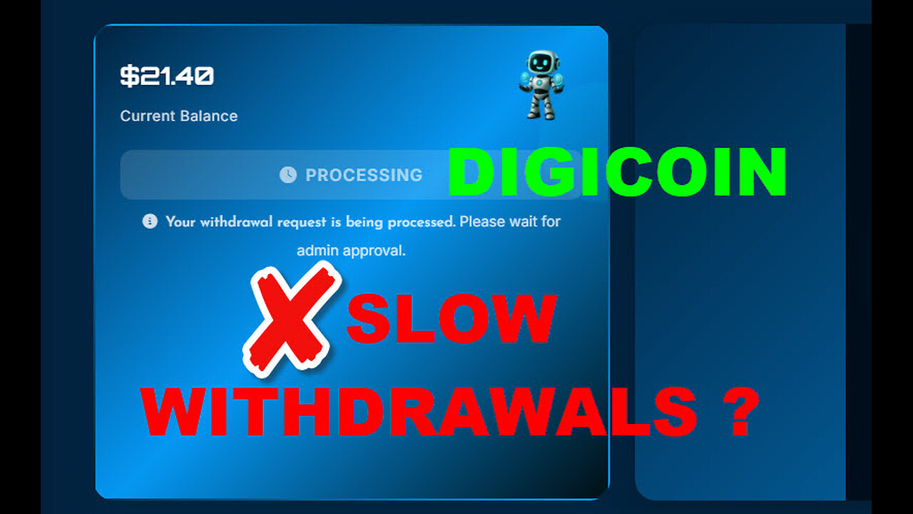 DIGITAL BOT AI CRYPTO INCOME - IMPORTANT UPDATE (SLOW WITHDRAWALS) BE PATIENCE - TOP TEAM ROB BUSER